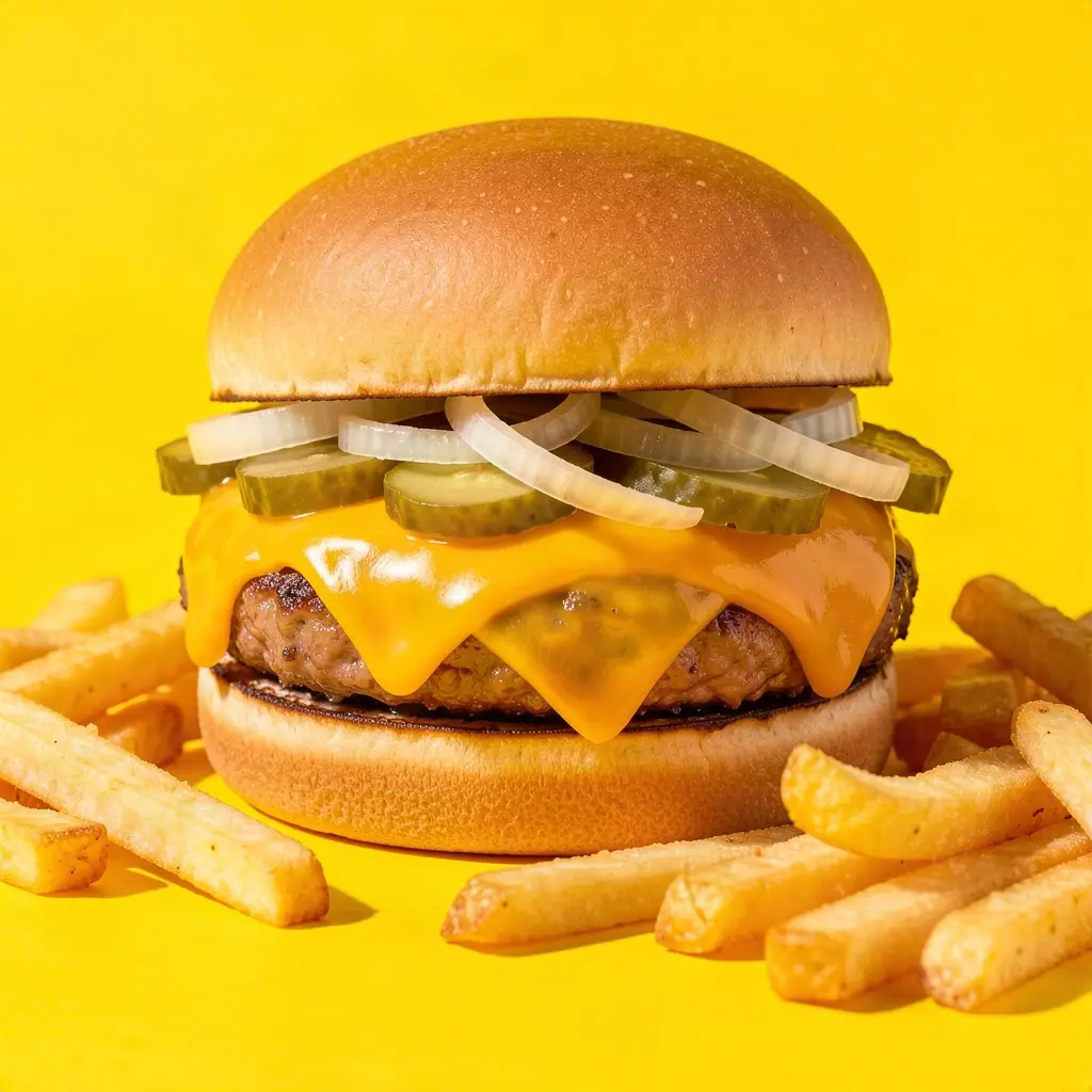 Smash burger et frites maison