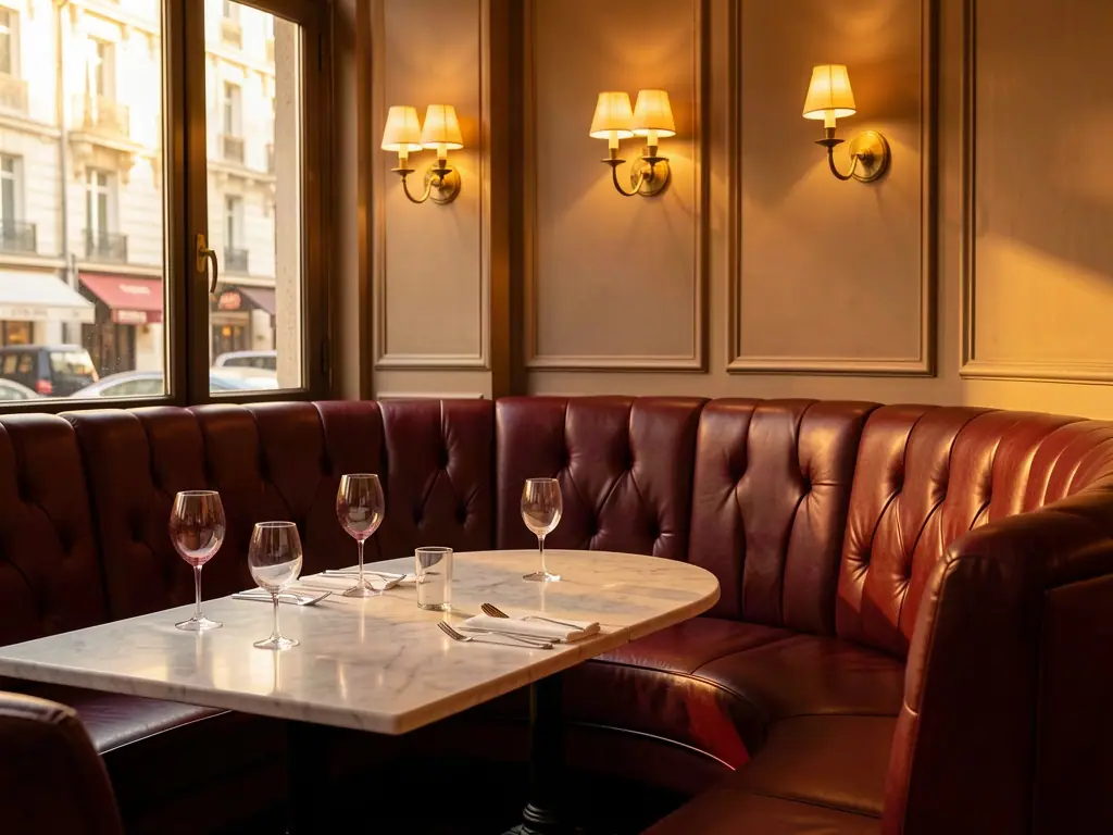 Aperçu du Modèle 01 — Bistrot parisien